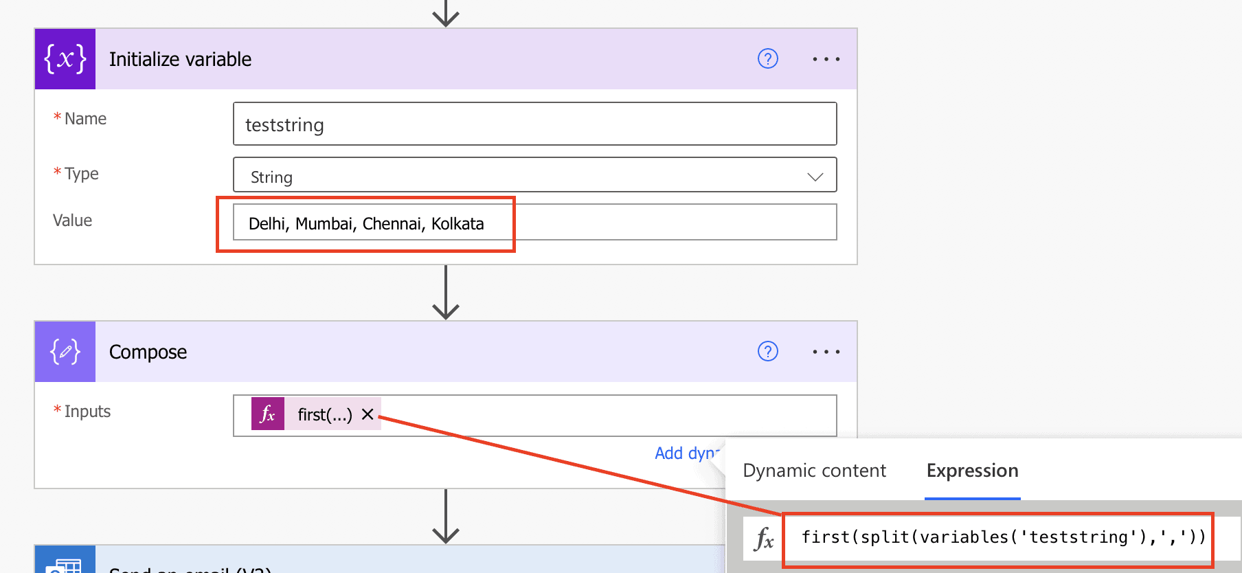 How to split a string into an array in Power Automate? - SharePoint ...