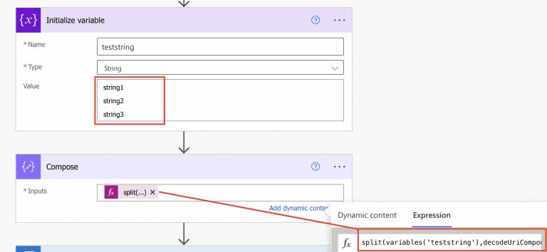 How to split a string into an array in Power Automate? - SharePoint ...