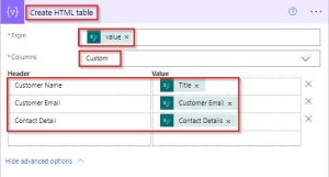 How to Create an HTML Table in Power Automate? - SharePoint & Microsoft ...