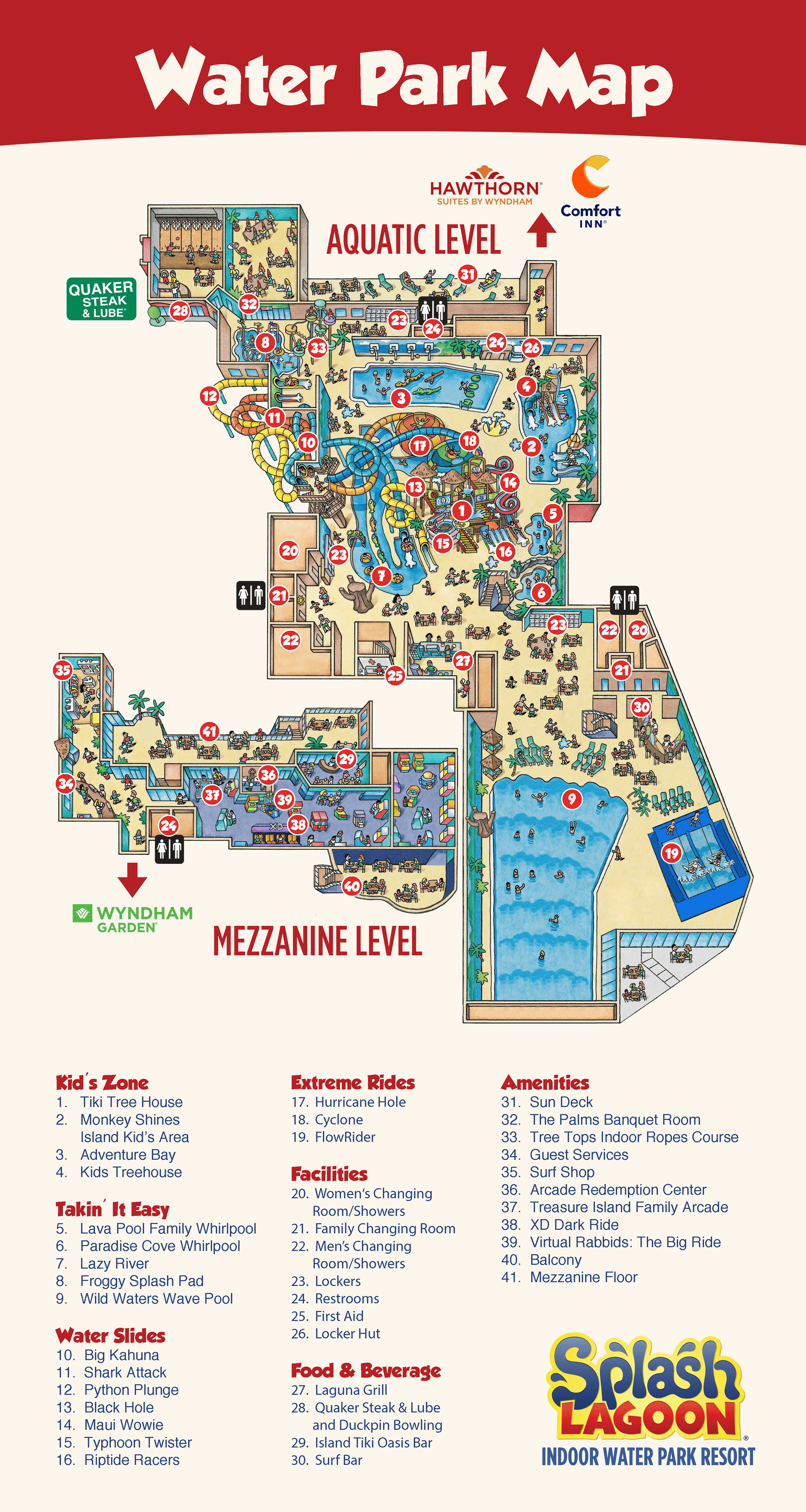 Splash Lagoon Invites PennWest Edinboro Students To Design A New Fish Splash In Park Map Large 32x60 1 