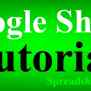 Beginner’s Tutorial For Google Sheets