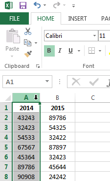 The formula is the same: How To Compare Two Columns To Find Duplicates In Excel Excel Tutorial For Excel 2013