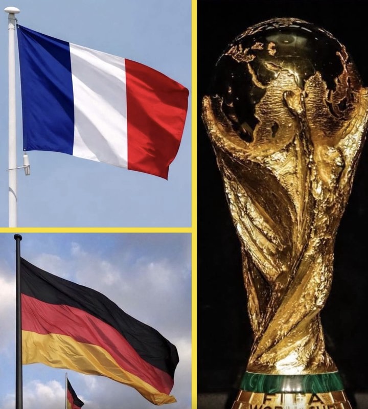France and Germany are preparing a JOINT bid to host either the 2038 or 2042 FIFA World Cup.