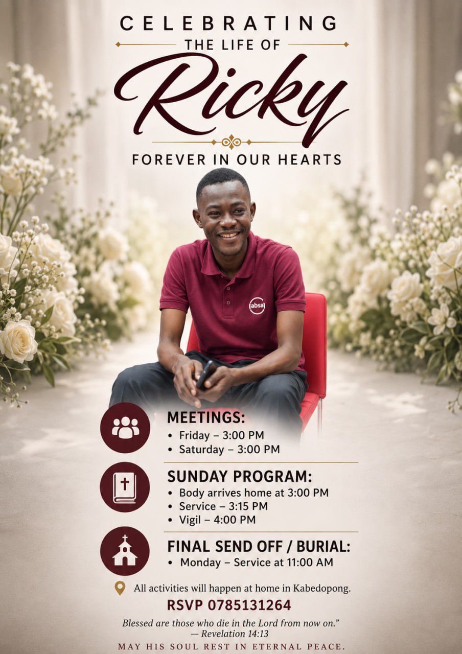 Cavendish University Mourns Finalist Student Ricky Otim Ahead Of August Graduation