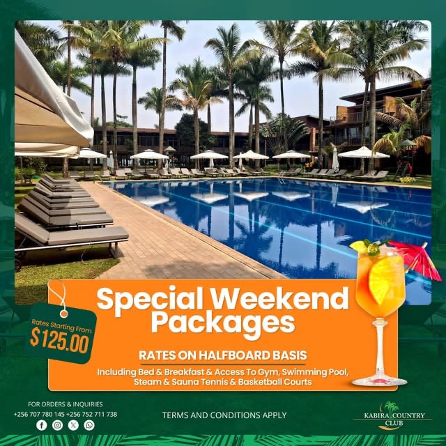 Kabira Country Club Unveils Exclusive Weekend Staycation Packages For Kampala Residents Seeking Luxury & Relaxation