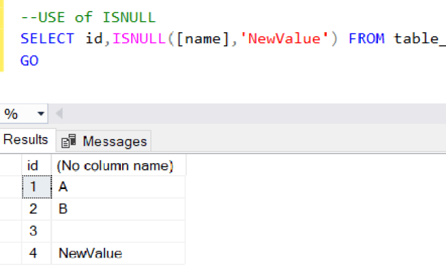 How To Find Null Values In Microsoft Sql Server 2021 Otosection