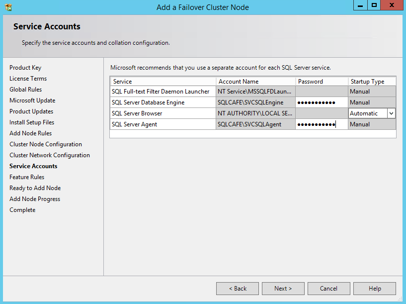 SQL Server 2014 – Install a clustered instance | MHITIPS