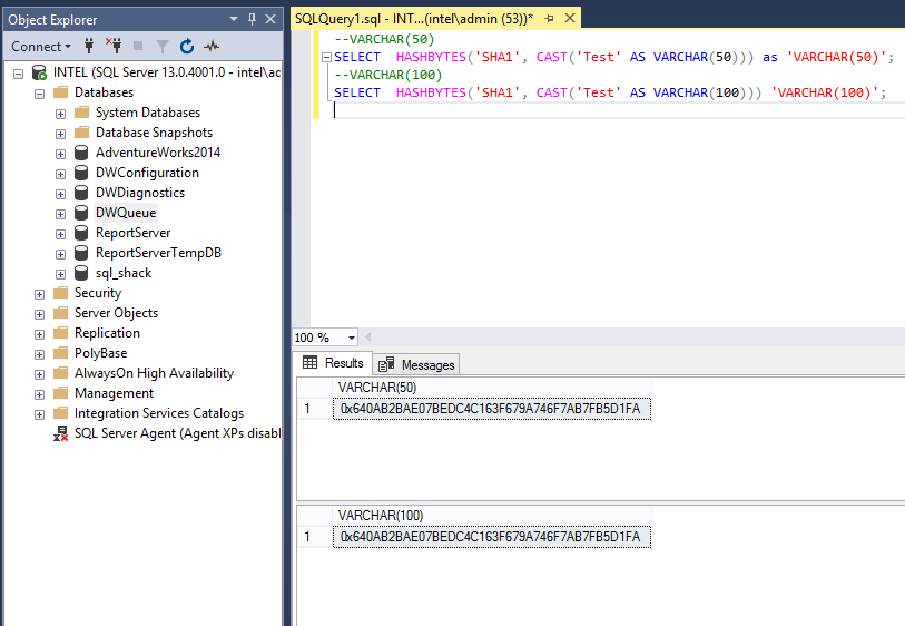 The HashBytes function in T-SQL (5) The HashBytes function in T-SQL (5)