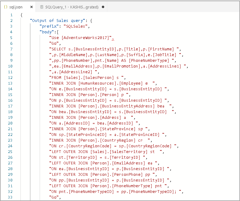 Sql Code Snippets In Azure Data Studio - Artistic 4K Ocean Arts | Free Download