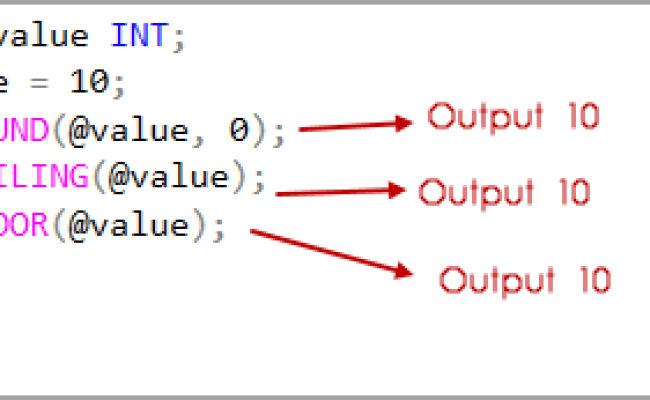 Ceil And Floor In Sql Oracle | Viewfloor.co
