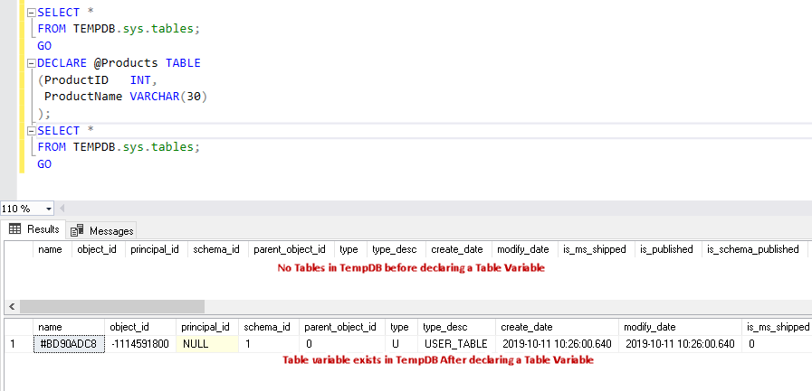 How To Check If Table Variable Exists In Sql Server Brokeasshome