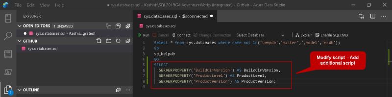 Integrating Azure Data Studio With Git And Github - Premium Gradient Image Gallery - 4K