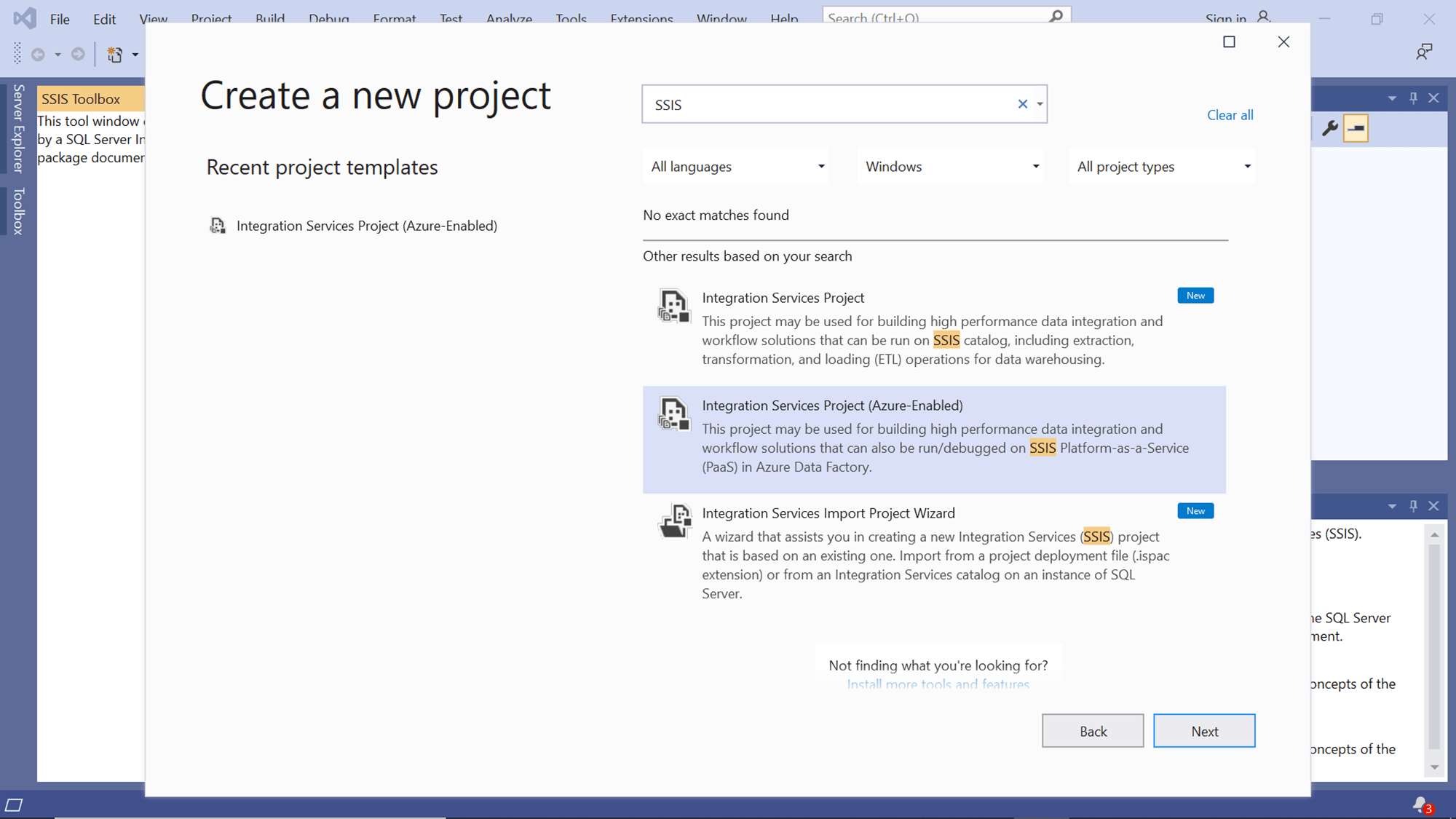 Move local SSIS packages to Azure Data Factory