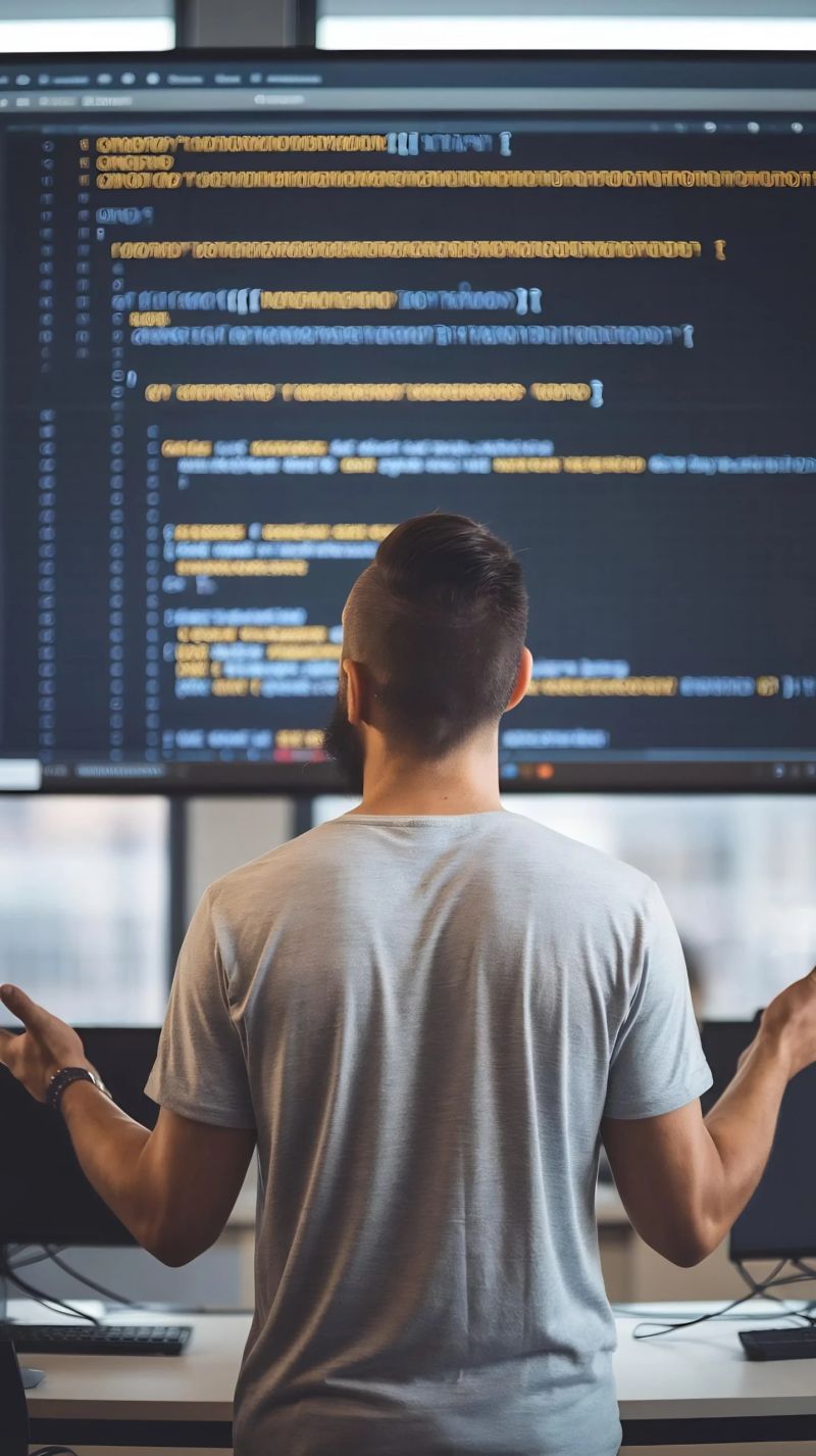 Automated Testing Vs Manual Testing What Your Business Needs For 2025 Square Codex - Ultra HD Gradient Patterns for Desktop
