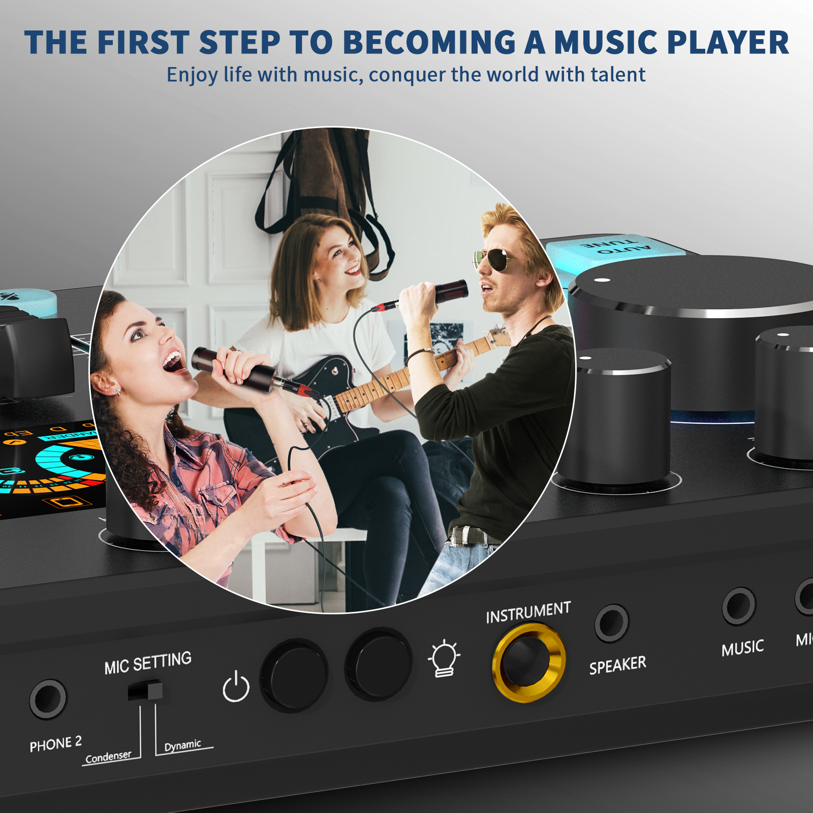 Squarock Commander M1 audio interface - Adhistore Pvt.Ltd