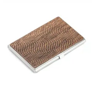 Business Card Holder Inox Waves