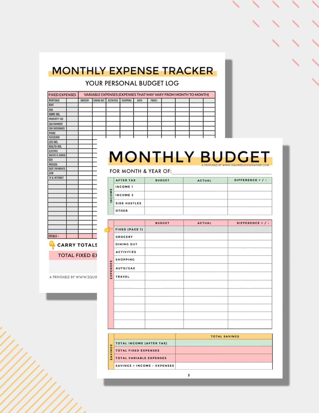 Download This FREE Printable Budget Planner for 2021 [PDF]