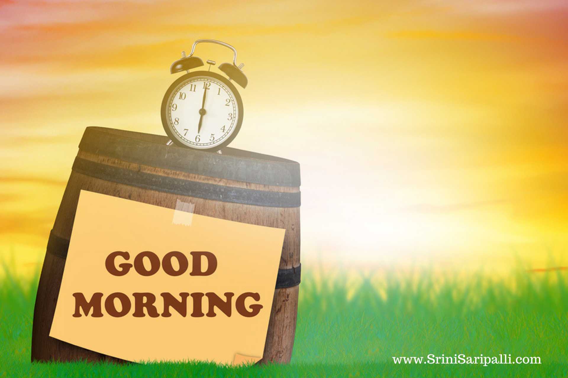 Morning Routines With Srini Saripalli