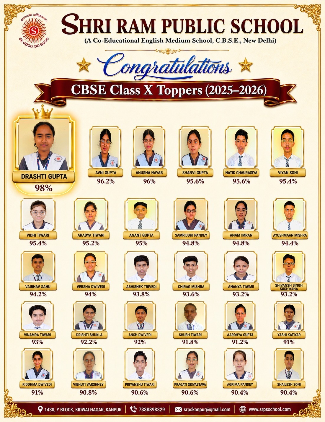 Class X Banner