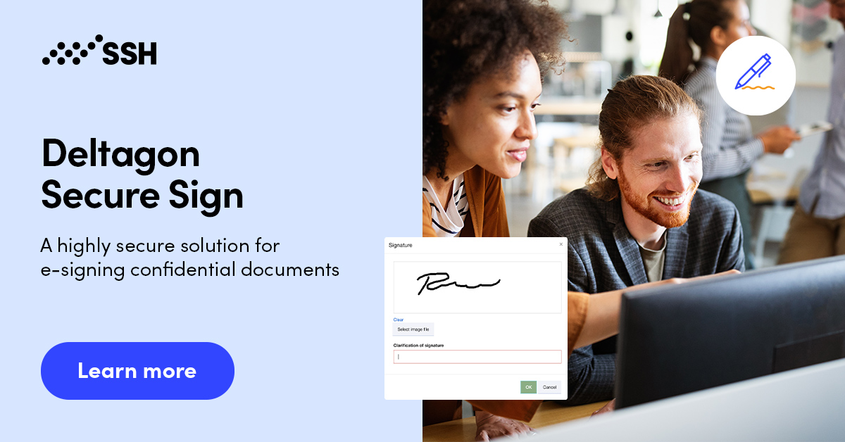 Secure Digital Signature Solution Ssh - Geometric Illustrations - Modern HD Collection
