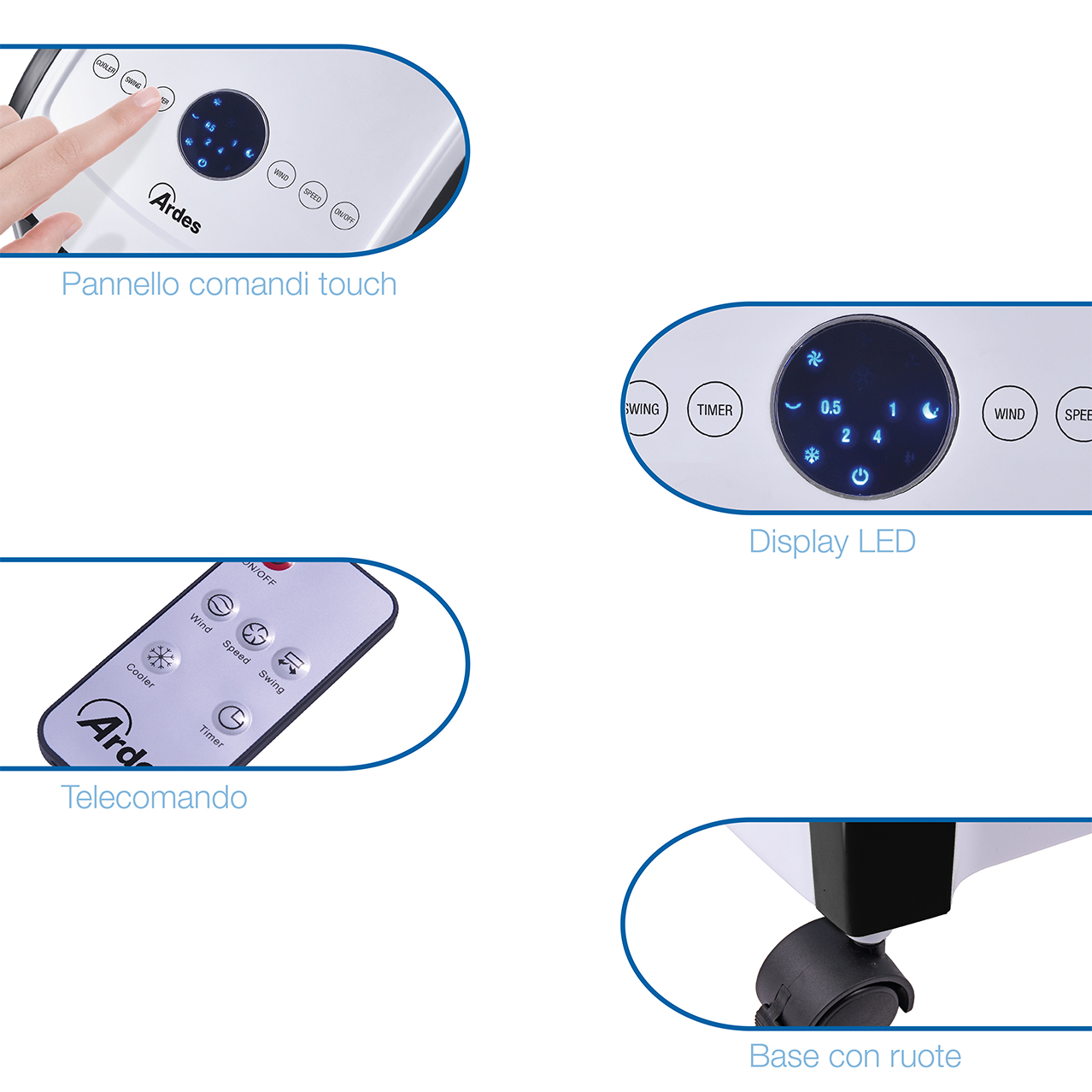 Ardes AR5R05T–Rashladni uredjaj 2 u 1 - Slika 2