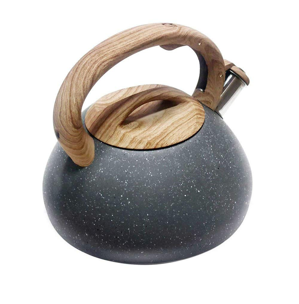 Klausberg KB7250 Čajnik mermerni sa zviždukom i drvenom drškom 2,7l - Slika 2