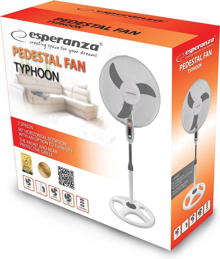 Esperanza EHF002WE- Stojeci ventilator - Slika 2