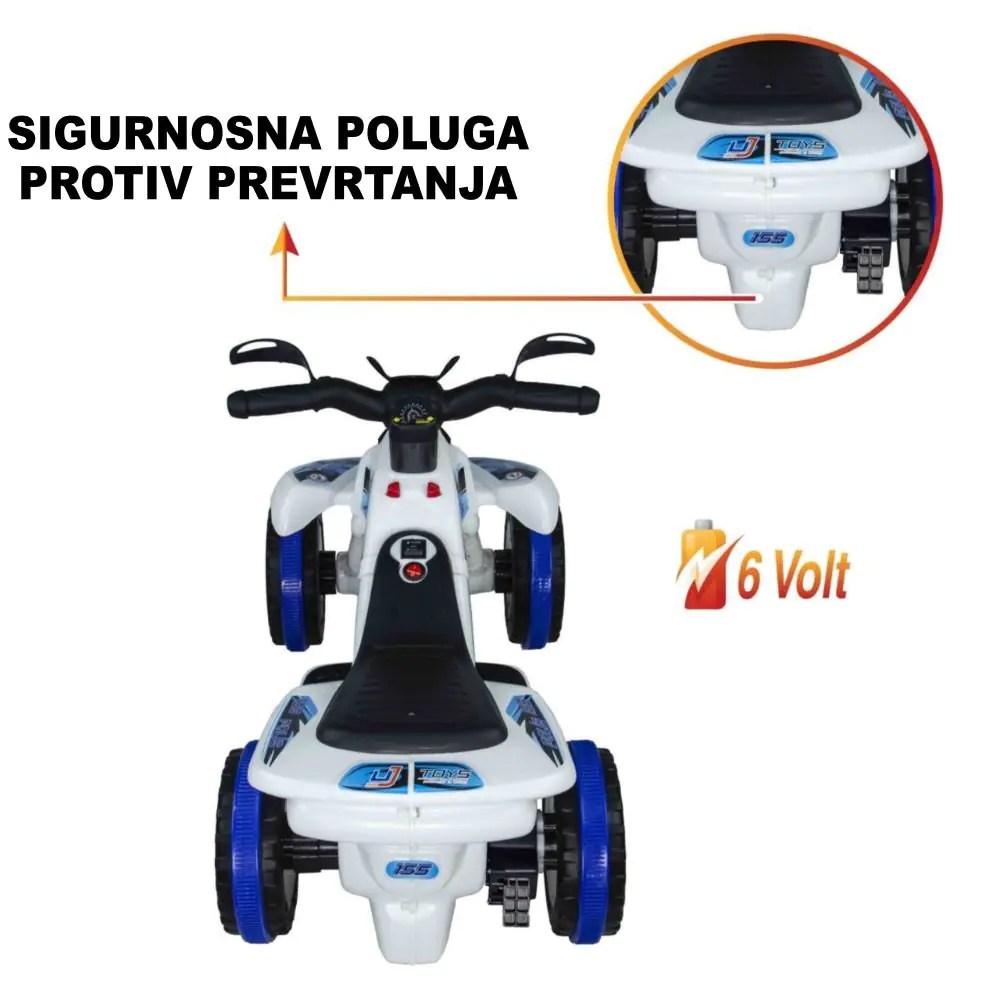 Motor na akumulator Delfino Safari Police - Slika 3