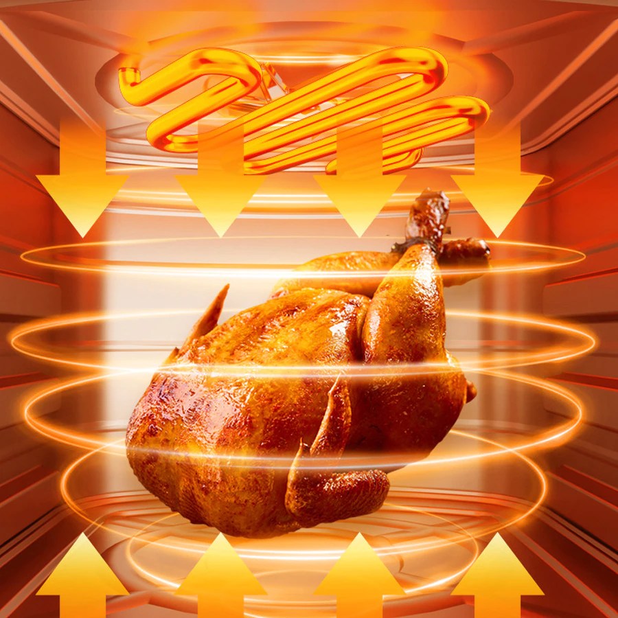 Air Fryer 8L-Friteza JD689B - Slika 4