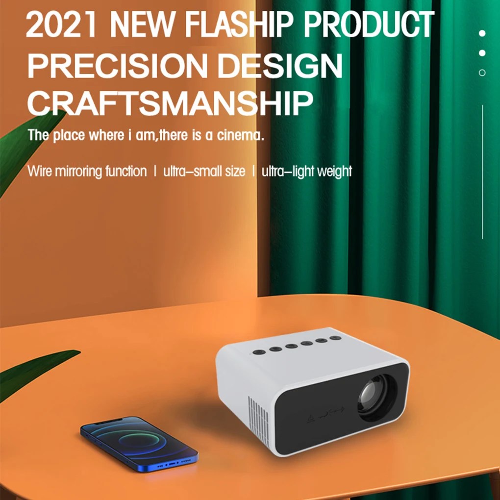 Mini LED Projektor 1080p YT-500 - Slika 5