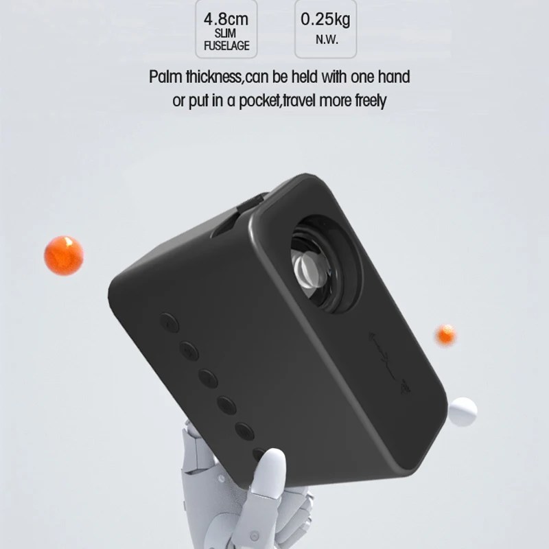 Mini LED Projektor 1080p YT-500 - Slika 9