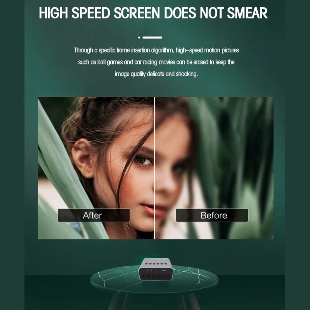 Mini LED Projektor 1080p YT-500 - Slika 4