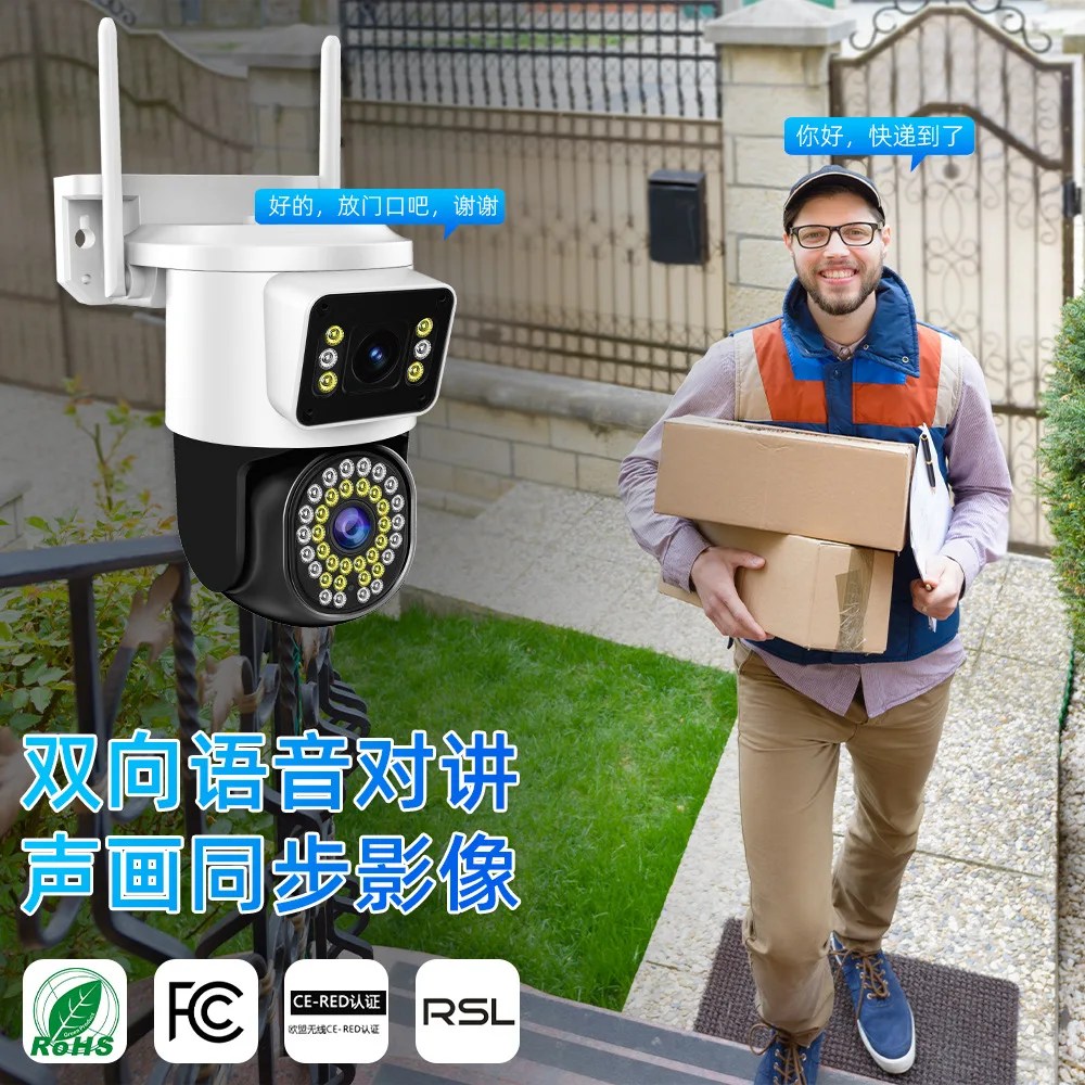 IP Kamera Sa Dvostrukim Objektivom - Slika 4