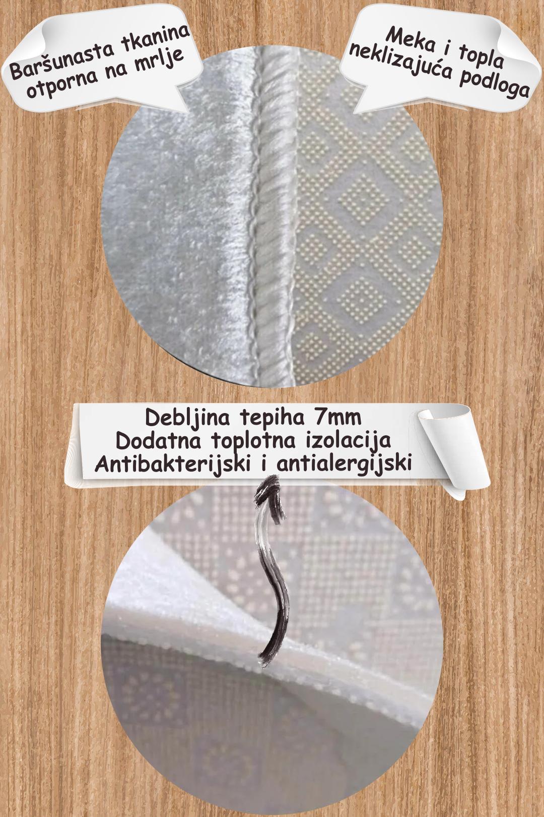 Tepih za dečiju sobu 120x180 cm - Slonići - E-156 - Slika 4