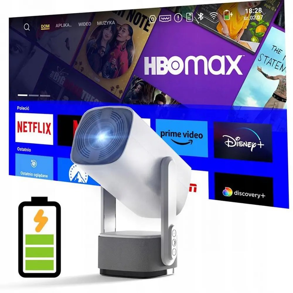 Projektor Kućni Bioskop K2 Android 4K - Slika 6