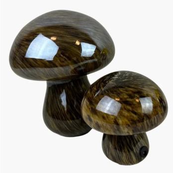 Lampa set pečuraka 2u1 braon
