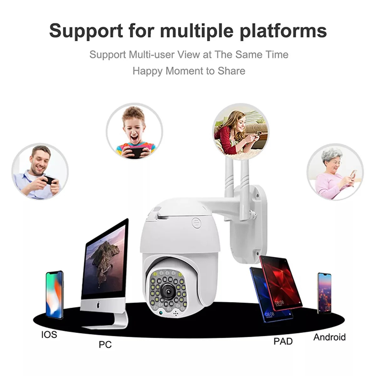 PTZ WIFI IP Kamera - Slika 3