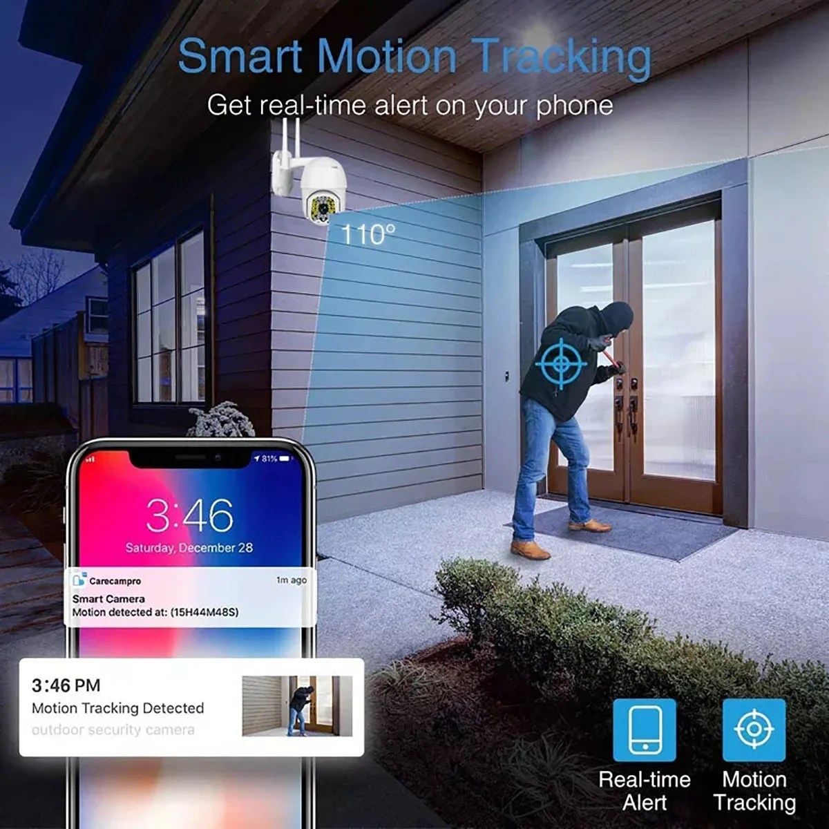 PTZ WIFI IP Kamera - Slika 8