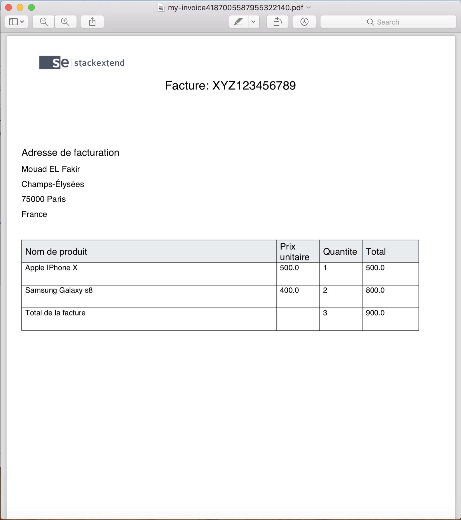 Generate PDF document using JasperReports and Spring boot - Stackextend
