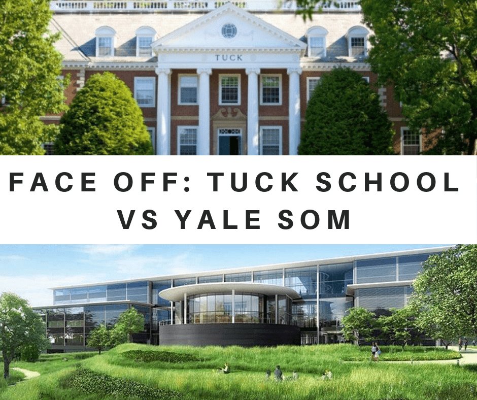 Face Off Dartmouth Tuck Vs Yale Som Stacy Blackman Consulting Mba Admissions Consulting