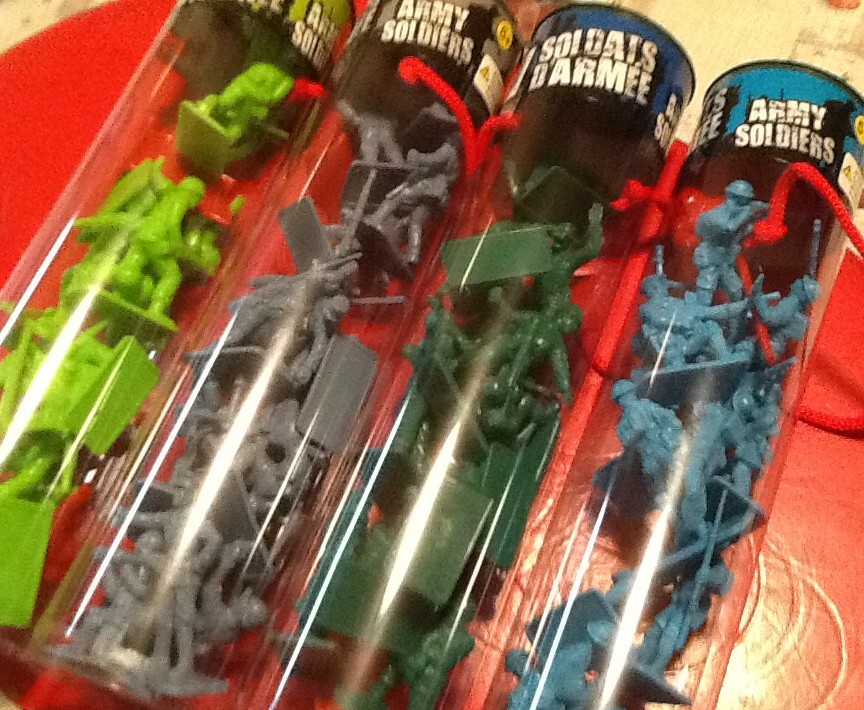 Toy soldiers at a Canadian Tire Store Stad's StuffStad's Stuff