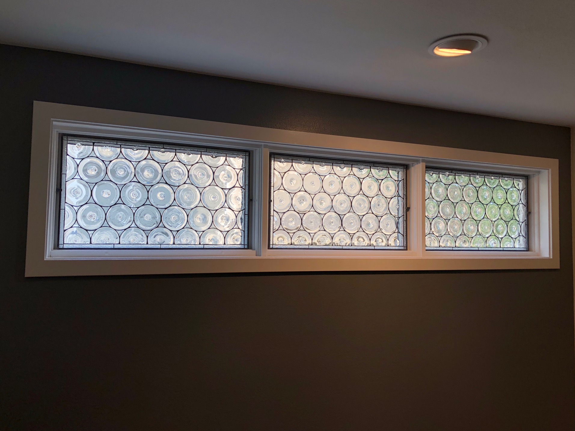 Classic Rondel Leaded Glass Windows (Before & After)