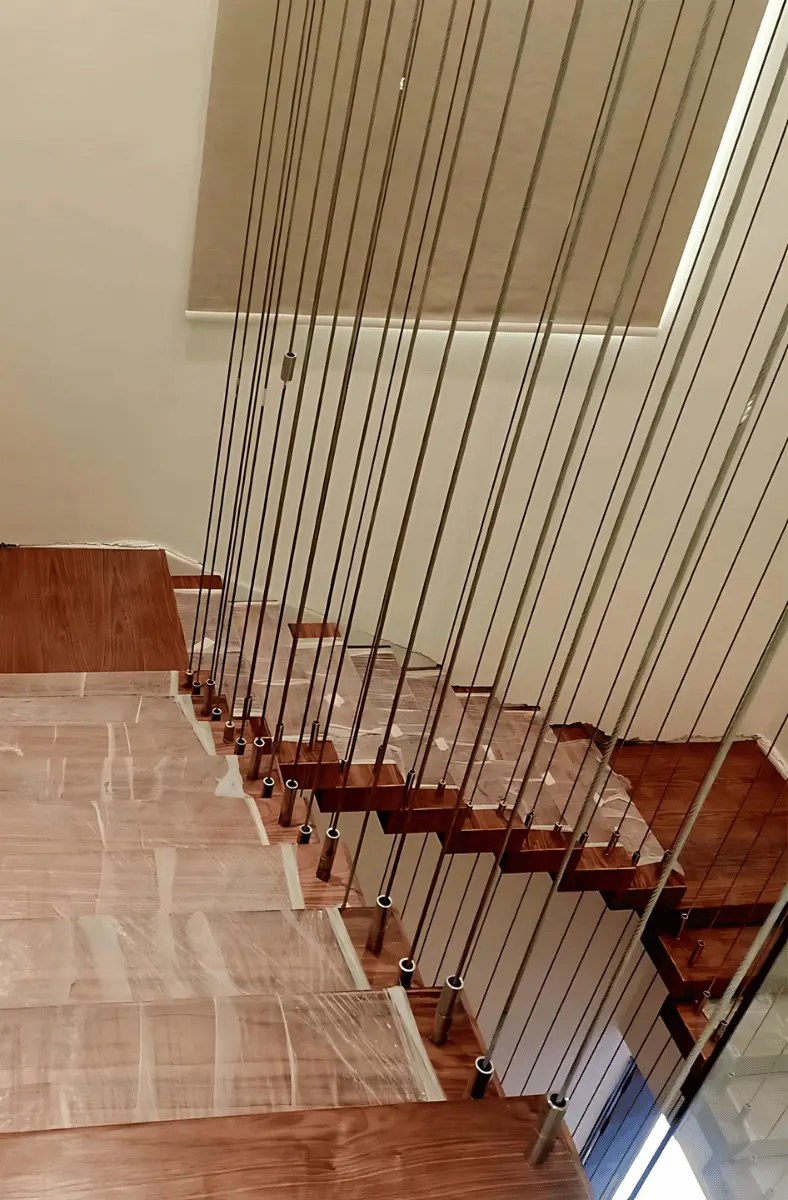 Floating Stairs - درج معلق - درج طائر - درج مودن