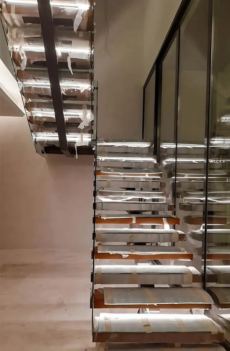 Floating Stairs - درج معلق - درج طائر - درج مودن