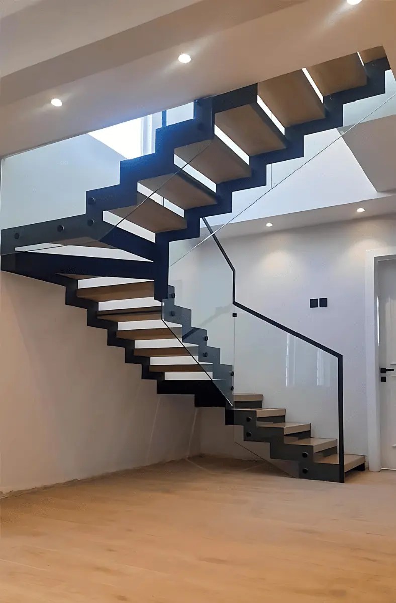 Floating Stairs - درج معلق - درج طائر - درج مودن