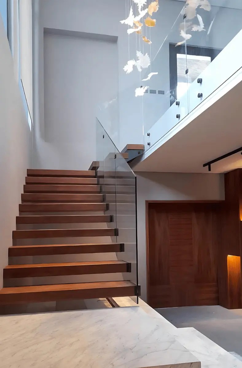 Floating Stairs - درج معلق - درج طائر - درج مودن