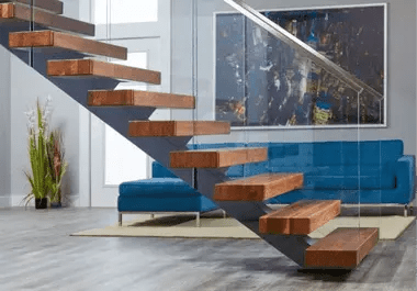 Banner Floating Stairs - درج معلق - درج طائر - درج مودن