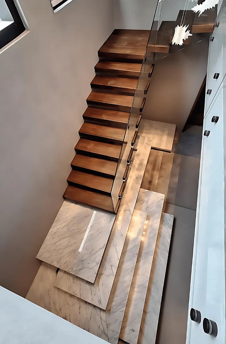 Floating Stairs - درج معلق - درج طائر - درج مودن