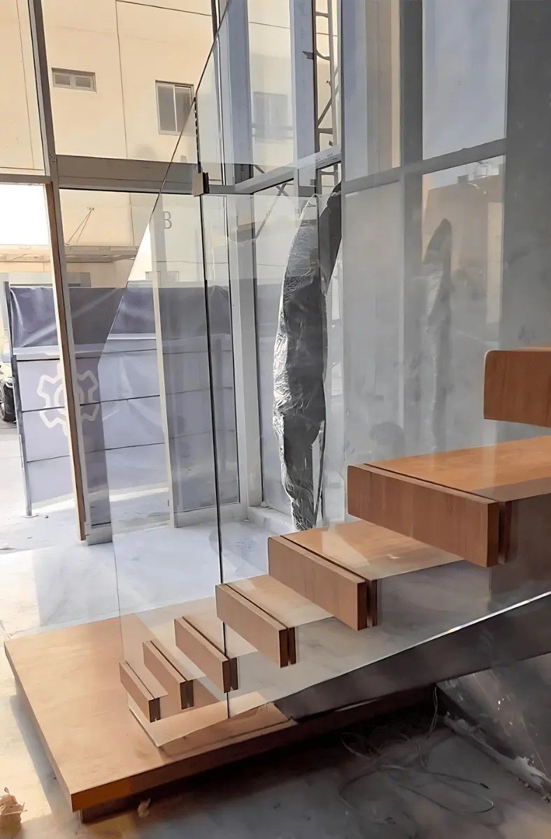 Floating Stairs - درج معلق - درج طائر - درج مودن