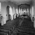 Interior of the Church before the extension was added in the mid 1960's